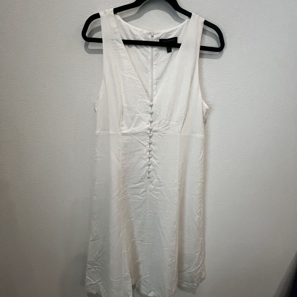 Banana Republic White Midi Dress